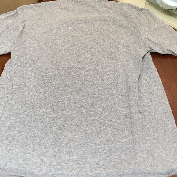 Real Men Do Yoga Gray Tee - Picture 5 of 6